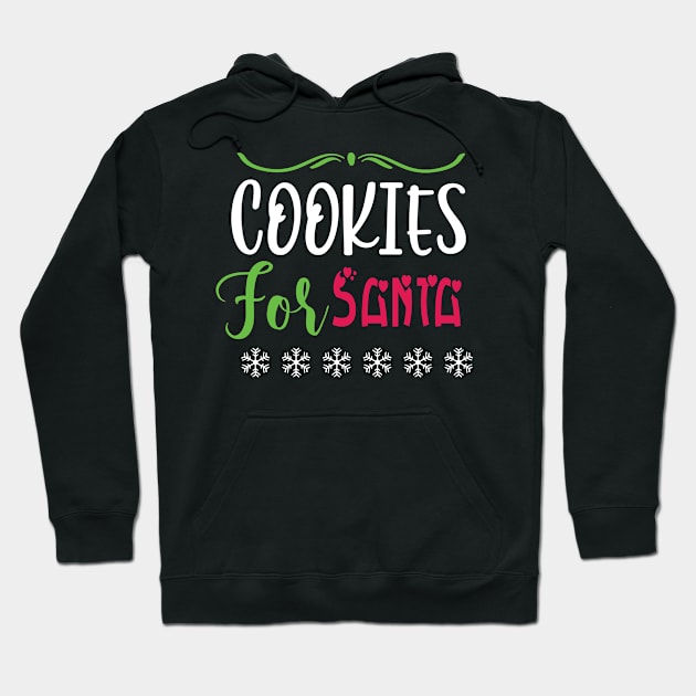 Cookies For Santa Hoodie by bob2ben